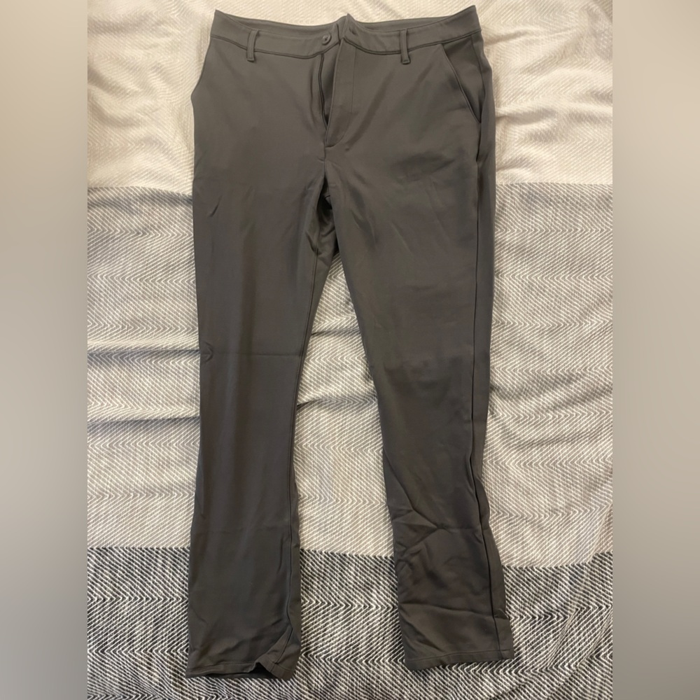 Men’s Grey True Classic Pants - Size 36